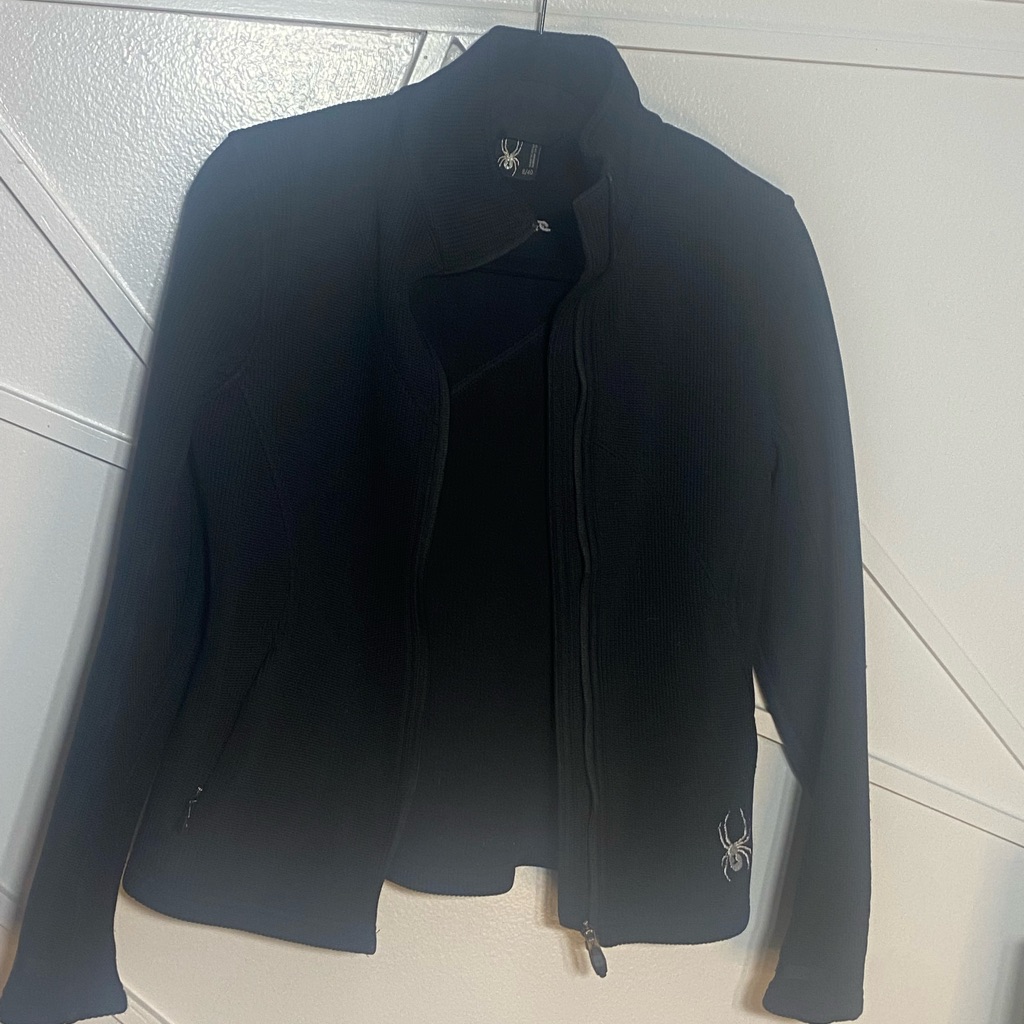 Spyder Women’s Full-Zip Fleece Knit Jacket